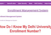 How Do I Know My Delhi University Enrollment Number?