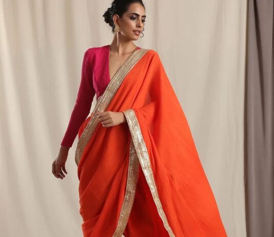 Embracing Tradition and Trend Indo-Western Saree