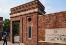 Admissions in PG courses started at DU