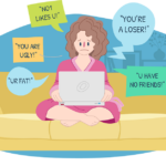 Teen girl being cyberbullied_3